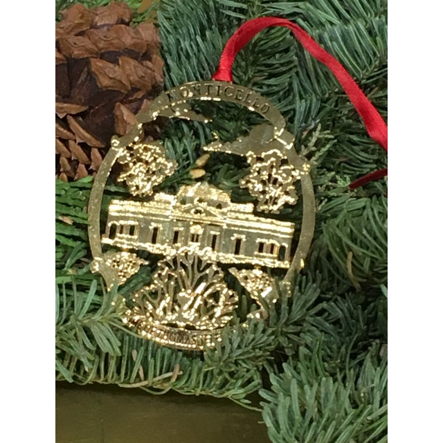 Monticello Christmas Tree Ornament Chairish