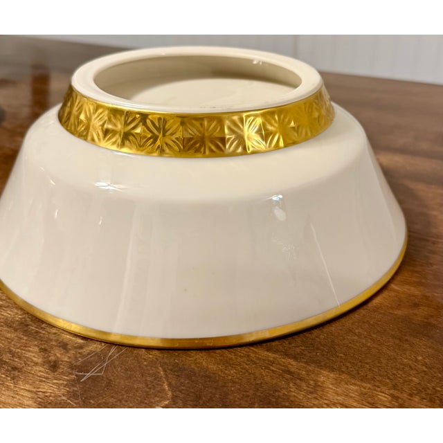 Mid-Century Modern Lenox Landmark Serving Bowl For Sale - Image 3 of 14