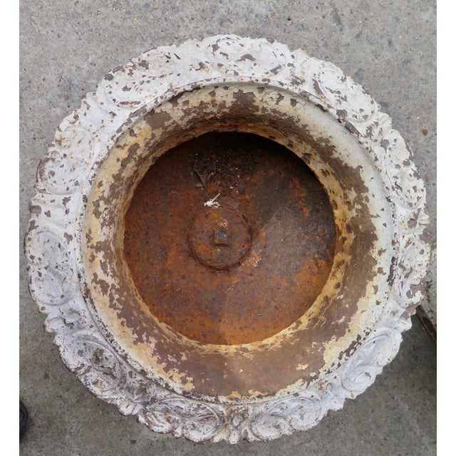 Victorian Vintage J W Fiske Victorian Planters - A Pair For Sale - Image 3 of 6