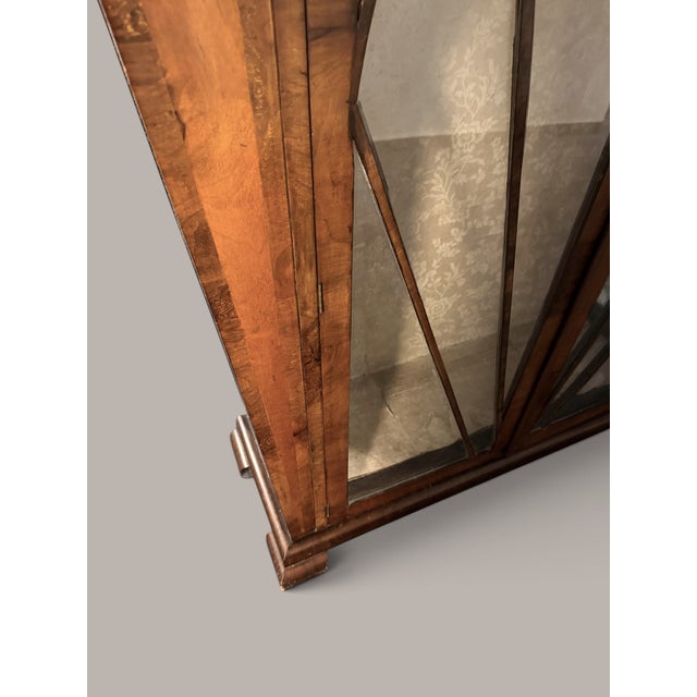 Art Deco Mahogany Display Cabinet, France, 1930 For Sale - Image 10 of 11