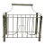 Brass Magazine Rack Vintage Mid 20th Century MCM For Sale