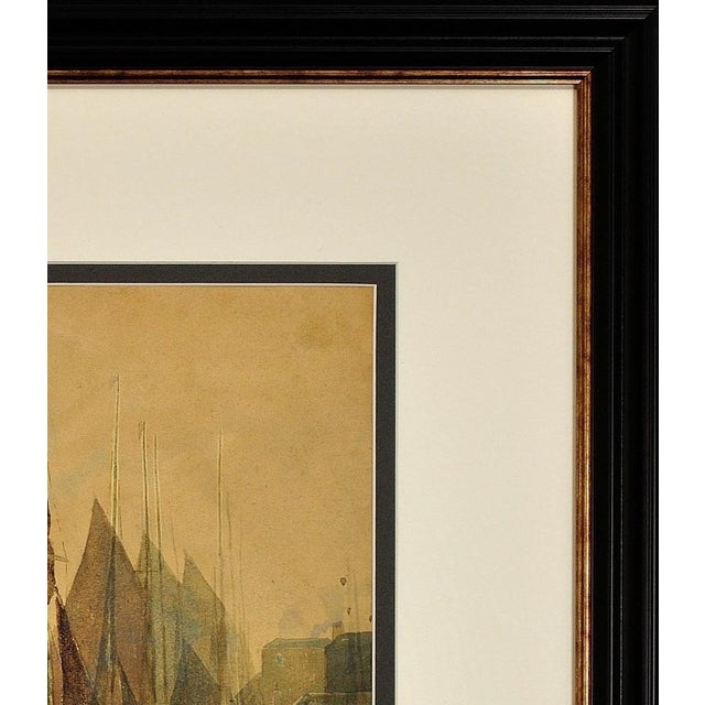 1900 - 1909 Richard Harry Carter, West Country Trawling Luggers, 1904, Watercolour, Framed For Sale - Image 5 of 18