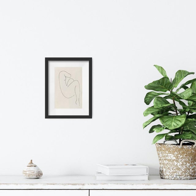 The drawing is sold unframed and accompanied by a certificate of authenticity. This piece has an attribution mark, I am...