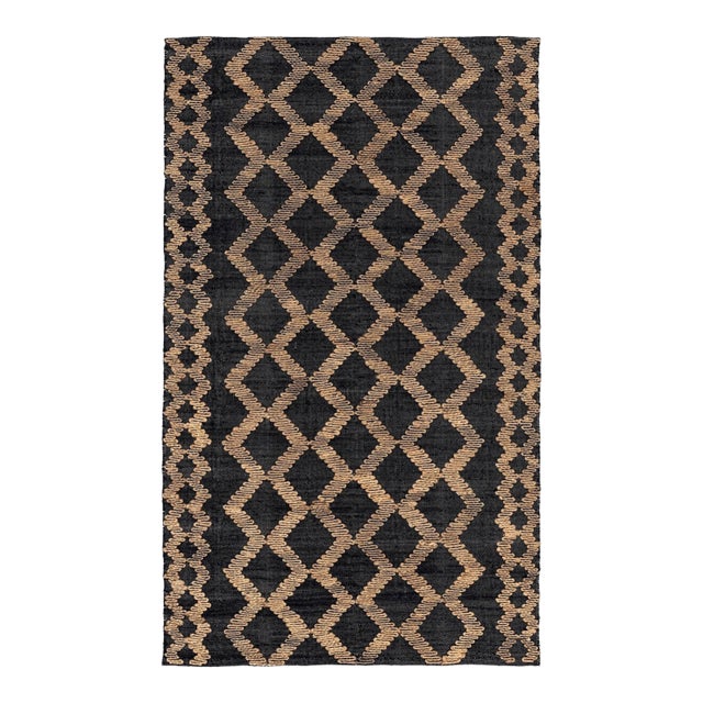 Yogi Natural Black Rug - 2 X 3 For Sale