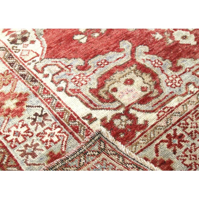 1960s Turkish Oushak Rug For Sale - Image 4 of 7