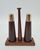 Vintage Teak Salt and Pepper Set with a Stand, Netherlands, 1960s, Set of 3 For Sale - Image 6 of 9