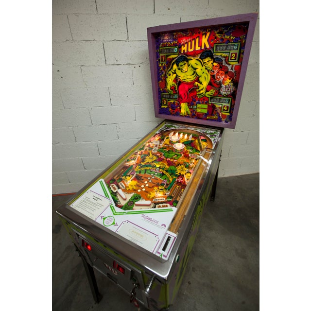 The Incredible Hulk Flipper from Gottlieb Életronique, 1979 For Sale - Image 18 of 18