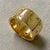 Syna Yellow Gold Cosmic Ring with Diamonds For Sale - Image 4 of 5