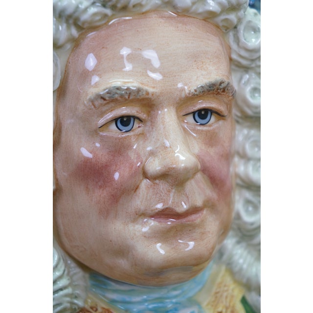 1990s 1990s Royal Doulton George Frideric Handel Great Composer Toby Character Jug For Sale - Image 5 of 12