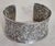 Sterling Silver Repoussé Cuff Bangle, Birmingham, 2009 For Sale - Image 4 of 18