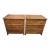 Late 20th Century Pair Lexington Wicker Bachelor Chests. Island Style. For Sale