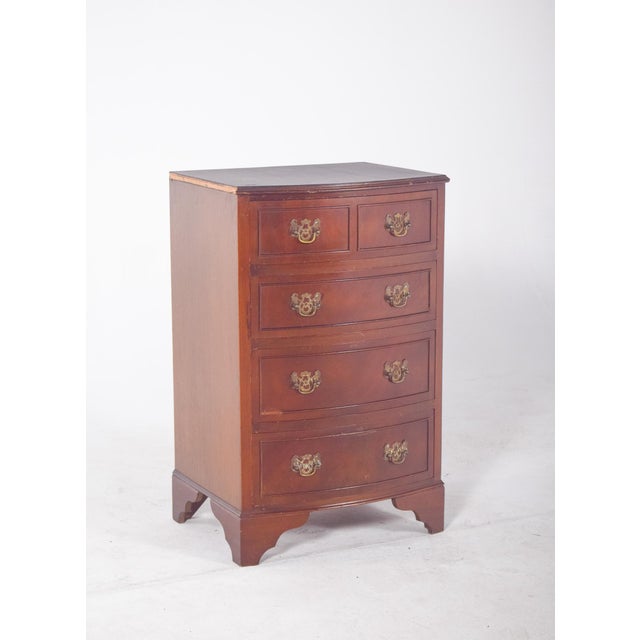 Mid-Century Modern Portuguese Bedside Table with Drawers, 1980s For Sale - Image 3 of 8