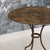 Industrial 19th C. French Metal Guéridon Round Side Table in Original Patina For Sale - Image 3 of 17