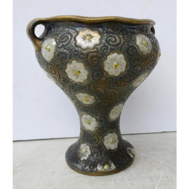 1920s Amphora Ceramic Vase Circa 1920s For Sale - Image 5 of 9