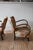 Petite Jindrich Halabala Armchairs in Pierre Frey Le Soleil Pour Temoin For Sale - Image 9 of 16