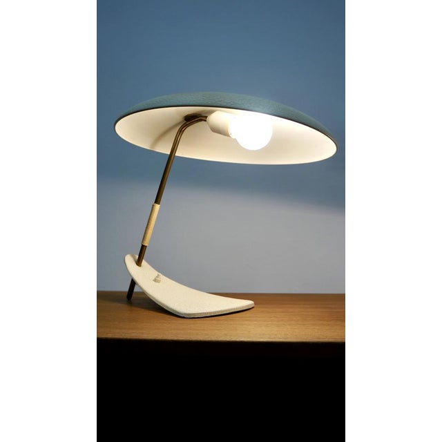 Vintage Modernist UFO Desk Lamp from Stilnovo, 1950s For Sale - Image 16 of 18