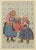Dutch Childrens' Folk Dress from Marken, 1932, Lithograph For Sale - Image 6 of 10