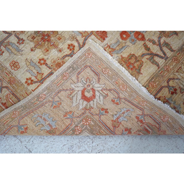 Hand Woven Low Weave Approx. 6x9 Turkish Area Rug For Sale - Image 11 of 11