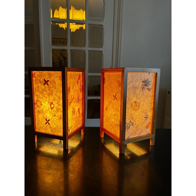 Dried Flower Lamps, 1970s, Set of 2 For Sale - Image 14 of 14