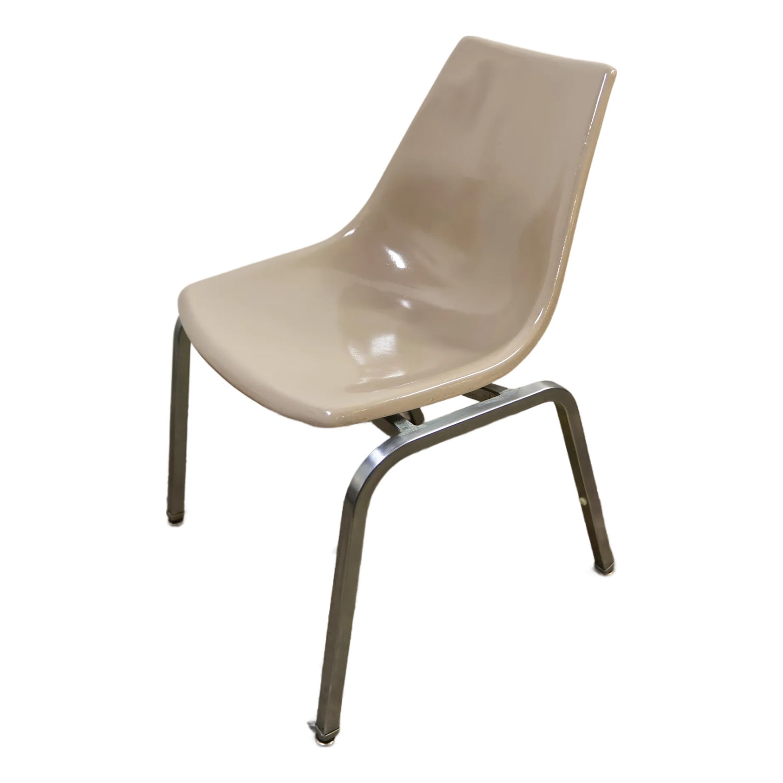 Krueger Metal Products Fiberglass Chair | Chairish