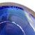 Glass Large Mid-Century Modern French Hand-Blown Cobalt Blue Bubble Glass Vase from Biot, 1960s For Sale - Image 7 of 8