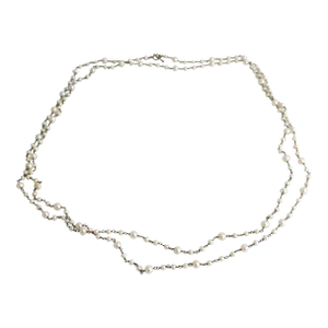 Pearl Necklace in the Style of Chanel