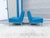 1970s Pair of Mid-Century Chrome Slipper Lounge Chairs Styled After Knoll, 1960s For Sale - Image 5 of 14