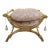 Vintage French Empire Curule Stool For Sale