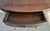Antique Oval Library Table Tiger Oak With Column Base Circa. 1890 For Sale - Image 11 of 13
