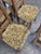 Wood Rustic Chairs with Slatted Backs, Set of 6 For Sale - Image 7 of 12
