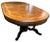 Mid 19th Century Monumental 19th Century Antique French Empire Dining Table in Burlwood, Satinwood and Mahogany For Sale - Image 5 of 12