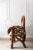 Hand-Carved Indonesian Teak Wood Chair For Sale - Image 4 of 9