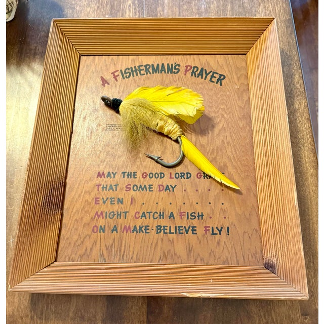 Mid 20th Century Fisherman’s Prayer Framed Art For Sale - Image 11 of 12