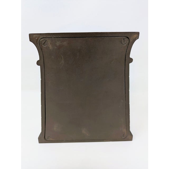 1920s "Egyptian Tomb" Bookends by Bradley & Hubbard For Sale In Portland, OR - Image 6 of 9