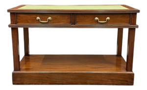 English Chesterfield Side Table