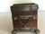 Late Victorian English Oak Silver Plated or Nickel-Plated Double Tea Caddy C. 1880-1900 For Sale - Image 9 of 9