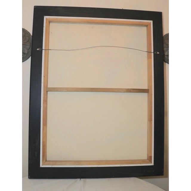 Red Huge Original 2009 Buddy Nestor Pop Surrealism Morbid Acrylic Portrait Painting For Sale - Image 8 of 18