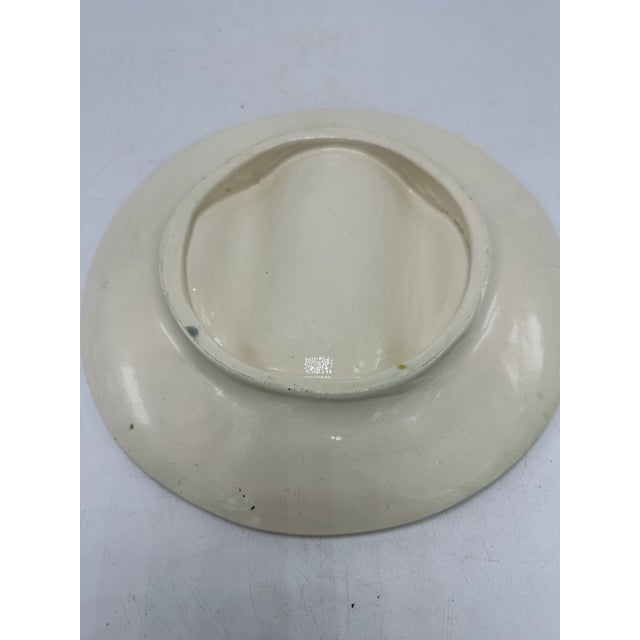 Antique Magelica Asparagus Plate For Sale - Image 4 of 6