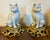 19th Century Antique 19th Century Japanese Blanc De Chine Models of Seated Cats Mounted on French Gilt Bronze Ormolu Bases - A Pair For Sale - Image 5 of 12