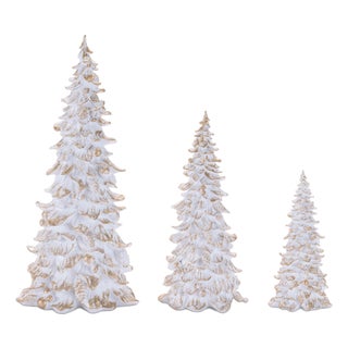 Embossed Christmas Tree (Set of 3) For Sale