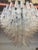 Monumental Murano Glass Selle Light Pink Italian Sputnik Chandelier Elegant and classic Murano glass with a "selle glass "...