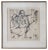 Pen Drawing on Paper, France, 1950s For Sale