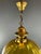 Brown 20th Century Amber Blown Glass Lantern Pendant Lights, Set of 2 For Sale - Image 8 of 10