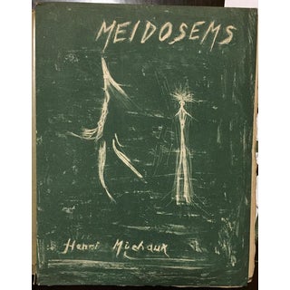 Henri Michaux, Meidosems, 1940s, Lithograph Print on Paper For Sale