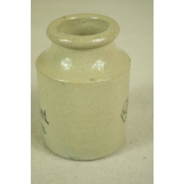 Early 20th Century Early 20th Century English Pottery Mustard Pot For Sale - Image 5 of 5