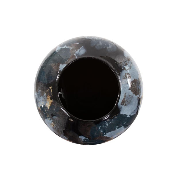 2020s Oceanique Iron Torpedo Vase- Tall For Sale - Image 5 of 10