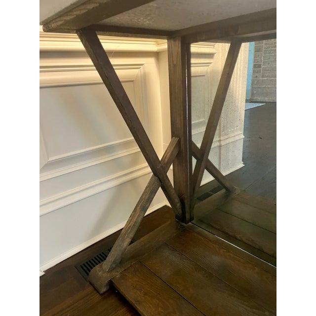 Holland & Co. "Saltire" Consoles- Custom Size For Sale - Image 4 of 10