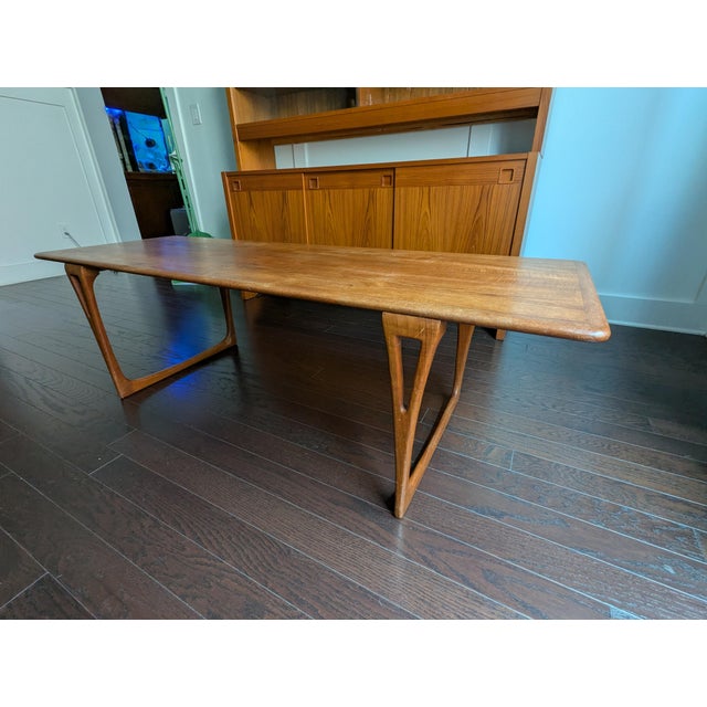 1960s Mid-Century Modern Teak Coffee Table by Svante Skogh for Seffle For Sale - Image 11 of 12