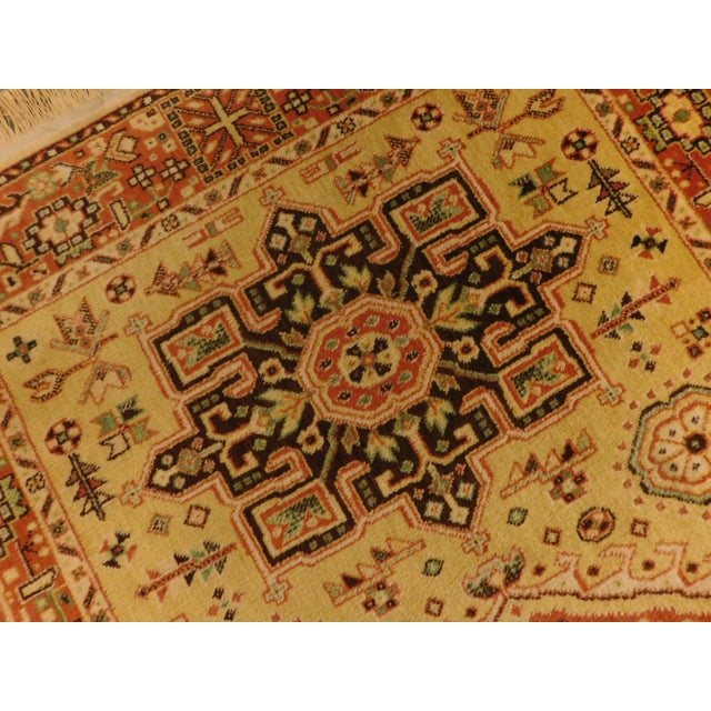 1990s Vintage Geometric Style Rug. 3'3"x 5'2" For Sale In Los Angeles - Image 6 of 13