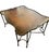 This coffee/cocktail table in the Maitland Smith style is a stunning addition to your home. With a leather top and a faux...